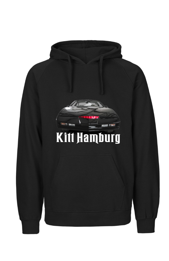 Hoodie KITT Hamburg Schriftzug und Foto von der Front