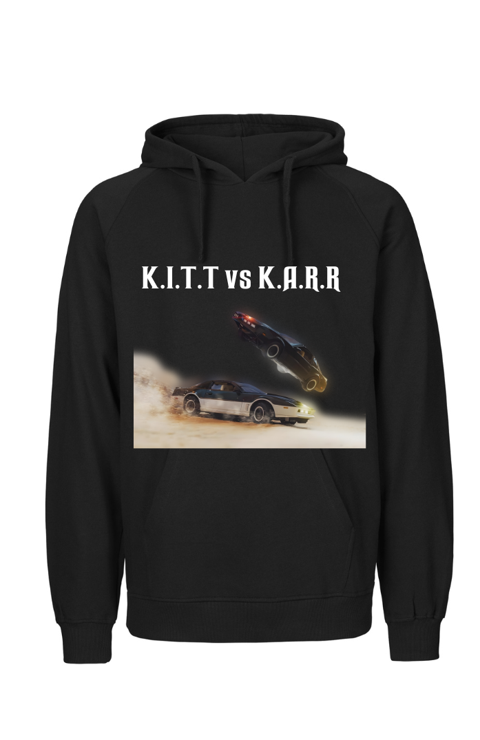 Hoodie mit KITT und KARR