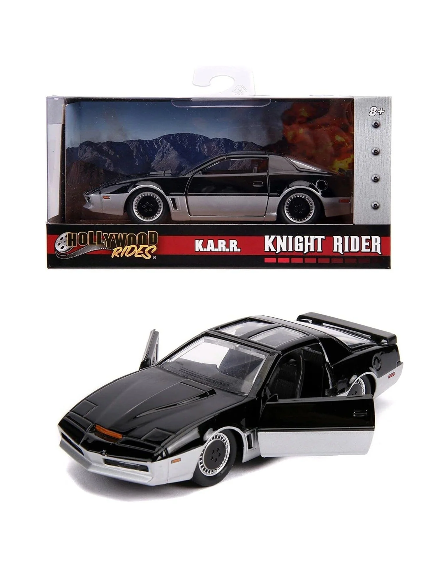 knight rider auto spielzeug ferngesteuert Knight Rider K.A.R.R, schwarz 1:32 – K.I.T.T Hamburg Shop