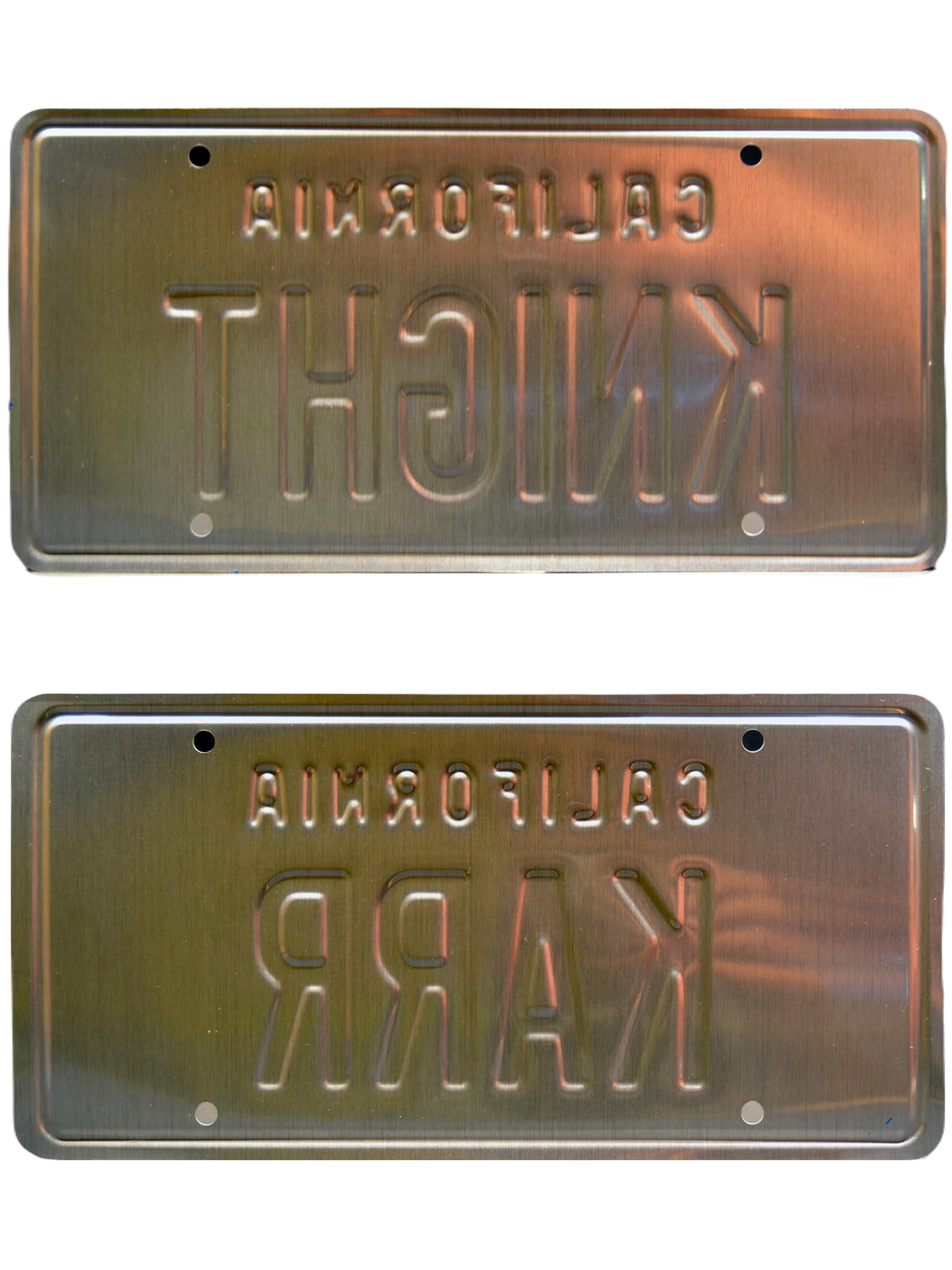 K.I.T.T. oder K.A.R.R. Metallkennzeichen